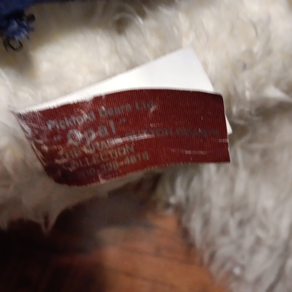 Brass Button Bear Collection OPAL PATRIOTIC Pickford Bears Vintage Plush 1996 - Picture 4 of 4